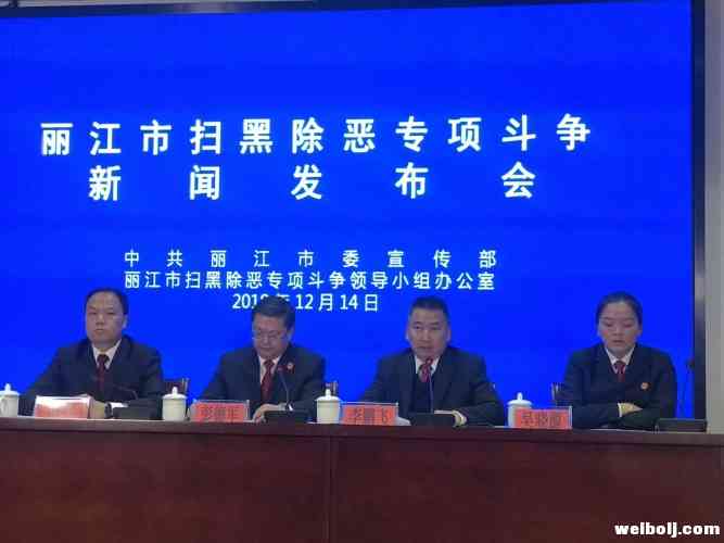 丽江市召开扫黑除恶专项斗争新闻发布会