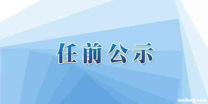 丽江市管干部任前公示公告 谭应兵等18名同志拟任新职