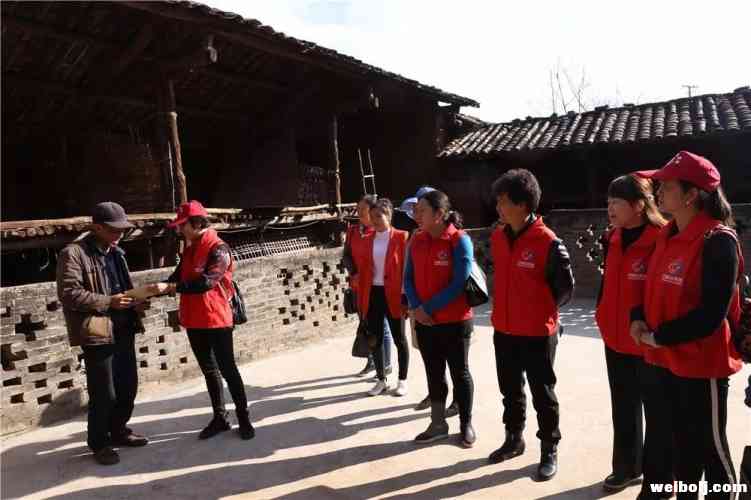 县巾帼志愿服务队到新庄乡开展帮扶慰问