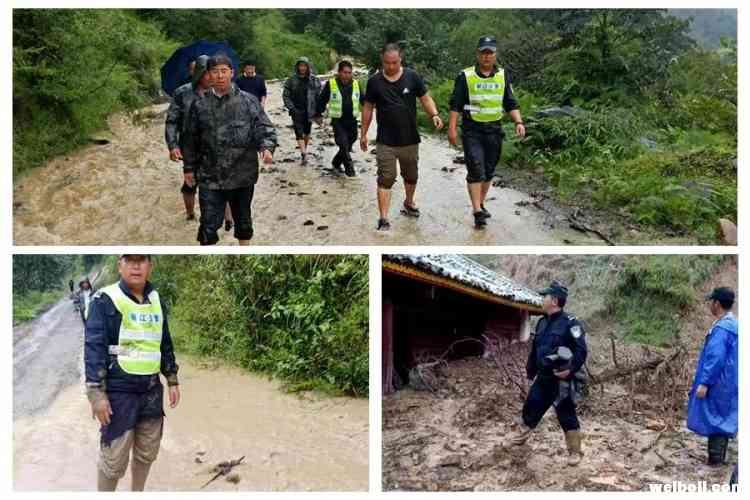 全警全力，宁蒗西布河所积极投入抢险救灾工作