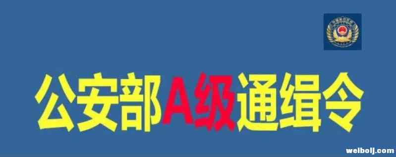 公安部发布最新A级通缉令，看到这8名在逃人员请报警1.jpg