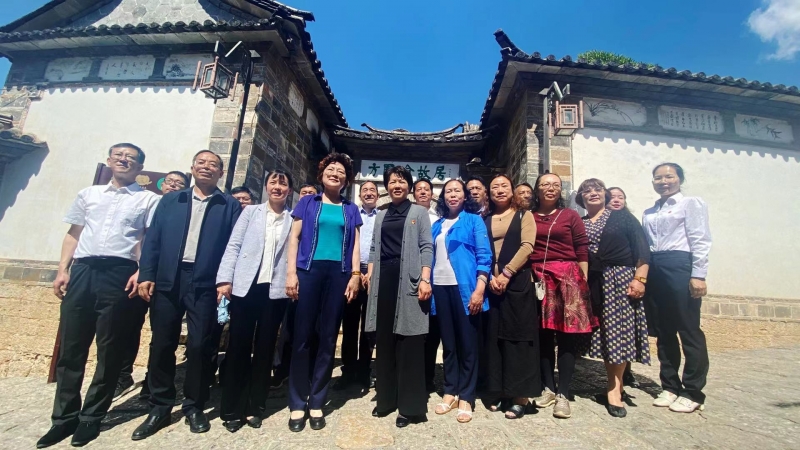 全国仅4 处  第三批九三学社全国传统教育基地在古城方国瑜故居揭牌 (6).jpg