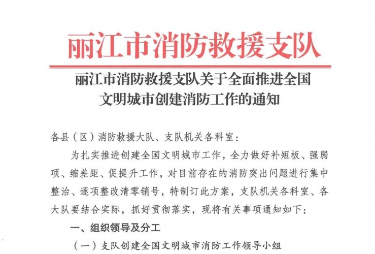 丽江市消防救援支队多措并举推进全国文明城市创建工作见实见效01.jpg
