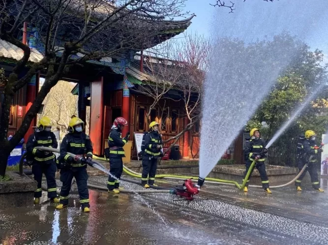 古城区消防救援大队随“季”应变，全力做好冬防工作