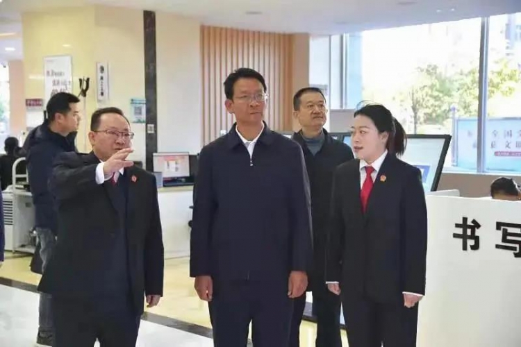 徐贤到市中级人民法院调研了解法院各项工作开展情况