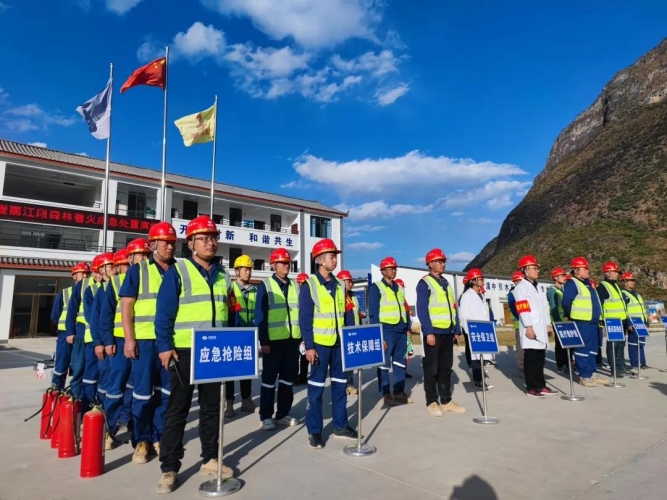 滇中引水工程丽江段：学战结合，筑牢安全防线