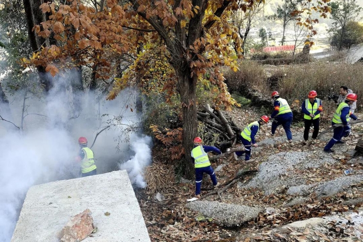 滇中引水工程丽江段：学战结合，筑牢安全防线