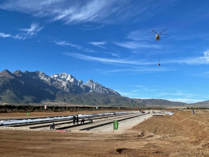 应急救援辐射滇川藏，丽江白沙直升机场正全面升级1.jpg