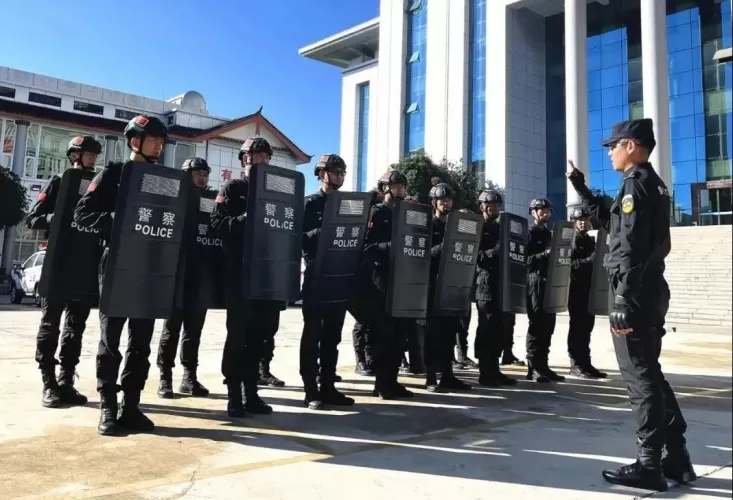 丽江市公安局古城分局应急处突大队获评首批全省公安机关“实战化训练示范点”