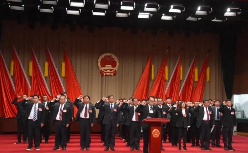 王映芳同志当选永胜县人民法院院长