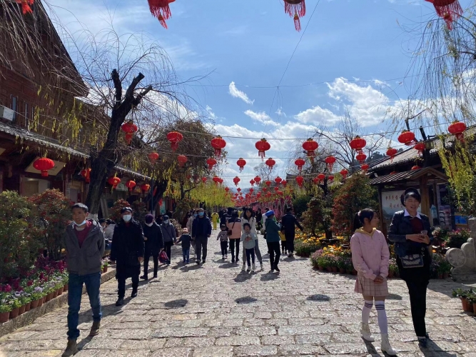 春节假期，丽江古城文明旅游蔚然成风 (4).jpg