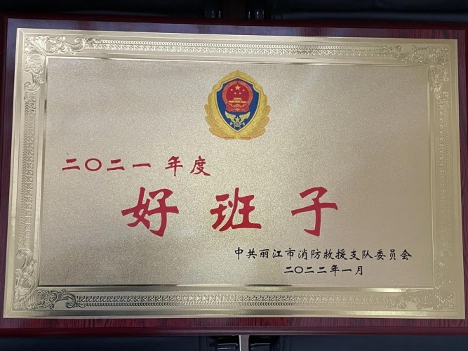 玉龙大队在2021年度工作中喜获总队、支队多项表彰