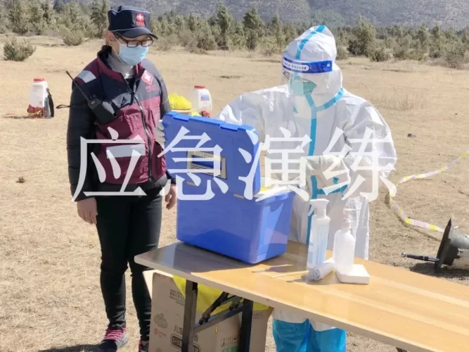 玉龙县疾控中心开展2022年地震灾害卫生防疫应急演练
