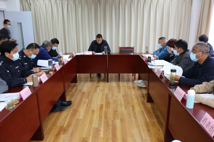 古城区开展疫情防控应急处置桌面推演
