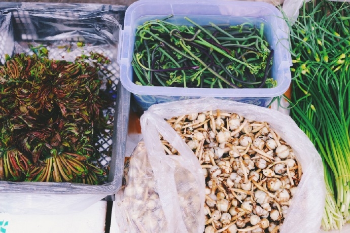 丽江人把春天吃进肚子里