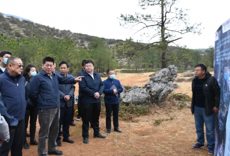 苏永忠调研丽江重点项目建设情况