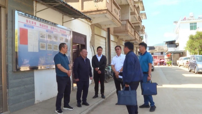 市中级人民法院调研组到华坪县调研指导基层人民法庭建设等工作