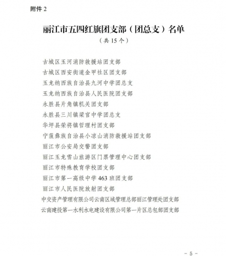 丽江30个集体70名个人获团市委表扬