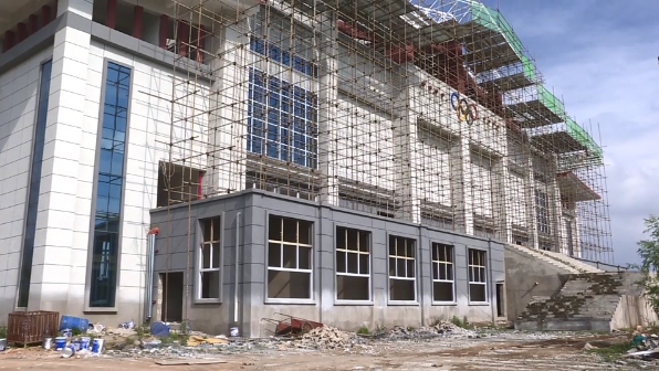 预计今年底完工！玉龙县体育活动中心建设正稳步推进