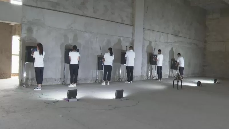 华坪县派出6名运动员参加民族运动会吹枪项目比赛