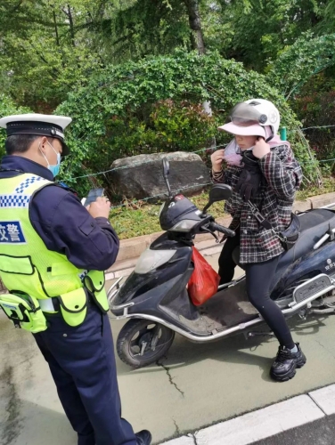 持续整治！今年以来古城交警已查处电动车违法6000余起