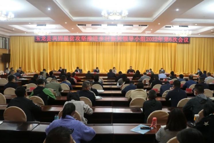 玉龙县巩固脱贫攻坚推进乡村振兴领导小组2022年第6次会议召开