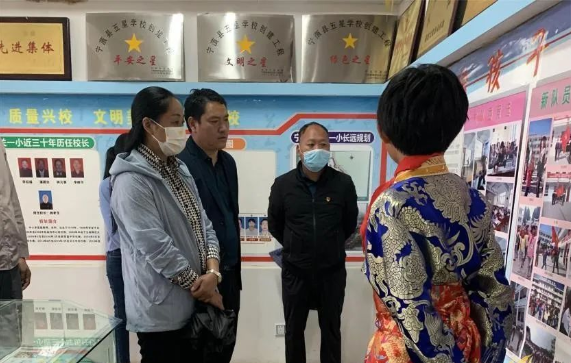 团市委到宁蒗调研基层团组织建设和少先队工作