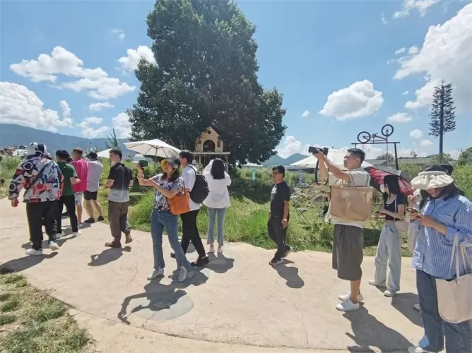 2022中国国际旅游交易会采访团在丽江进行主题采访