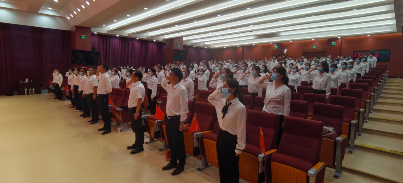 丽江市卫生健康系统举行弘扬伟大抗疫精神“强国复兴有我”沉浸式党课