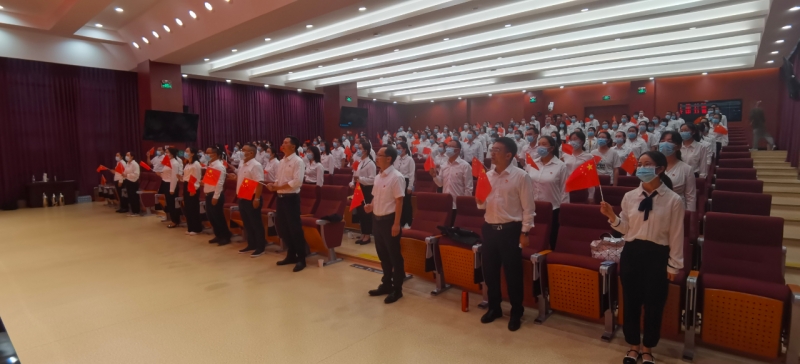 丽江市卫生健康系统举行弘扬伟大抗疫精神“强国复兴有我”沉浸式党课