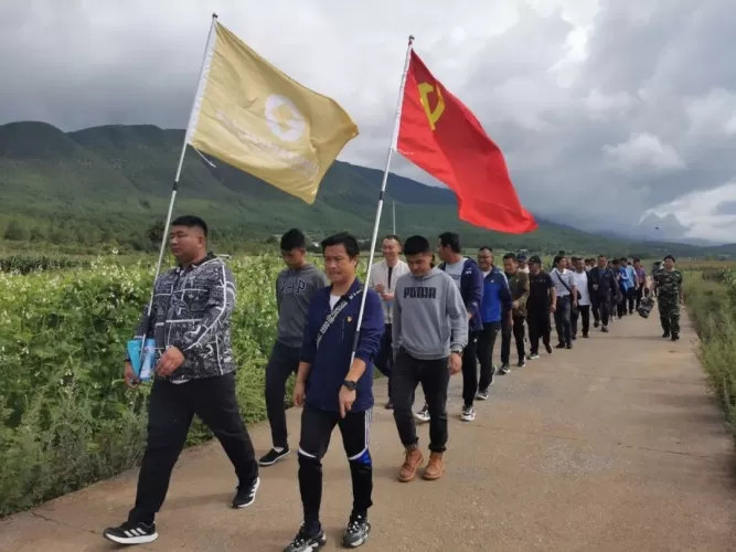 古城区投控集团开展“八一”建军节系列活动