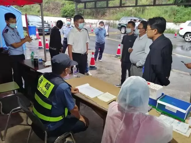 永胜县领导到各乡镇调研疫情防控工作