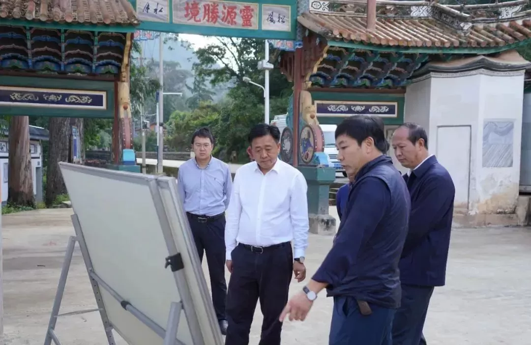 和永宏调研督查程海保护工作