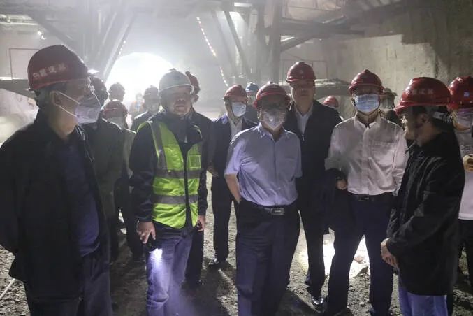 省交通运输厅调研华丽高速建设情况