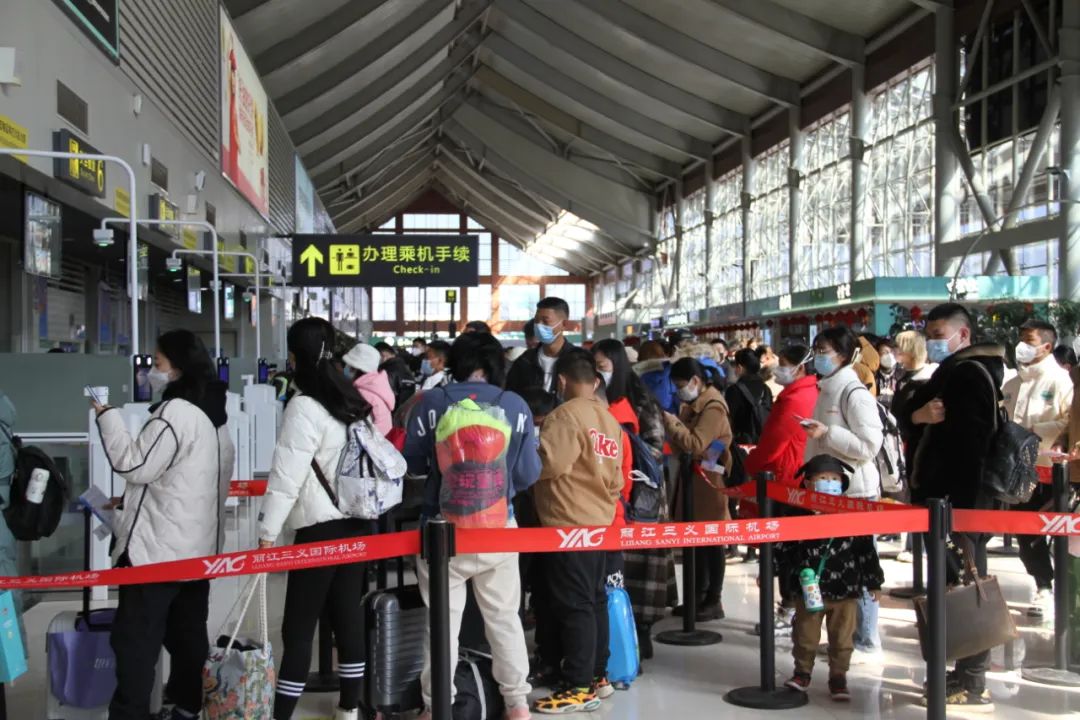 春运前10天日均保障旅客1.2万人次！丽江航空旅游市场复苏回暖