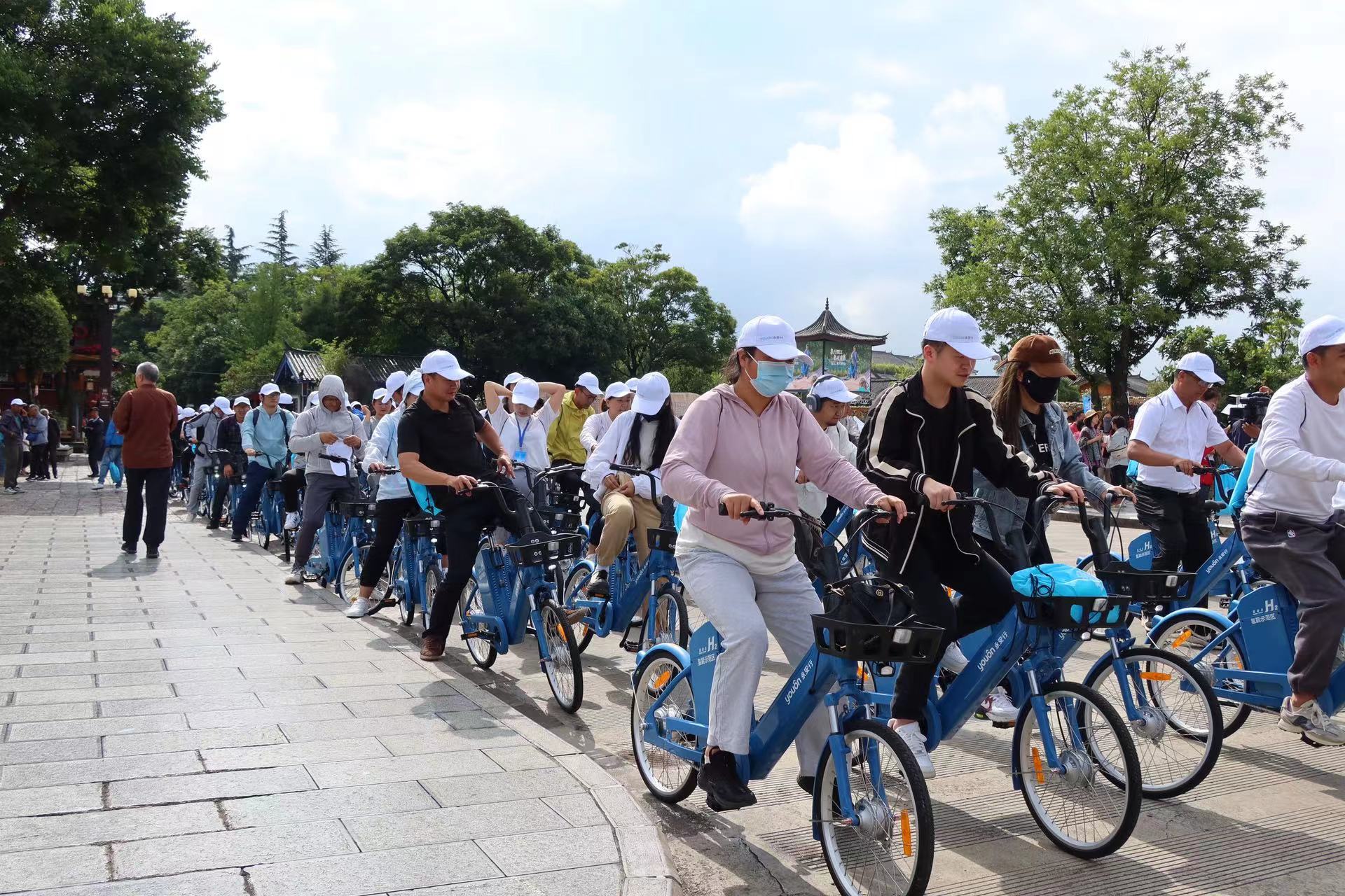 “氢”装上阵  在丽江开启氢能自行车的“骑”妙之旅 (2).jpg