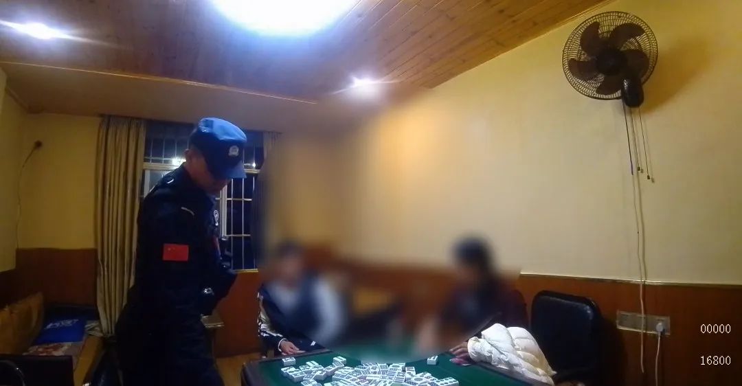 打麻将被“三吃一” 找警察“评理” 四人均被罚 (2).jpg