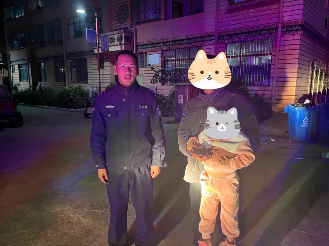 宁蒗小孩走失，警方连续处理两起案件.jpg