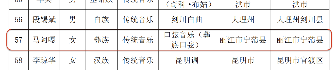 丽江有41人被推荐为省级非物质文化遗产代表性项目代表性传承人4.png