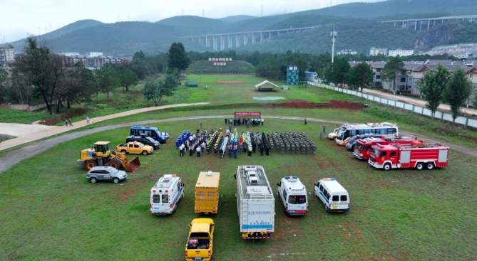 丽江市开展国防动员（人防）专业队集中点验和实战训练 (2).png