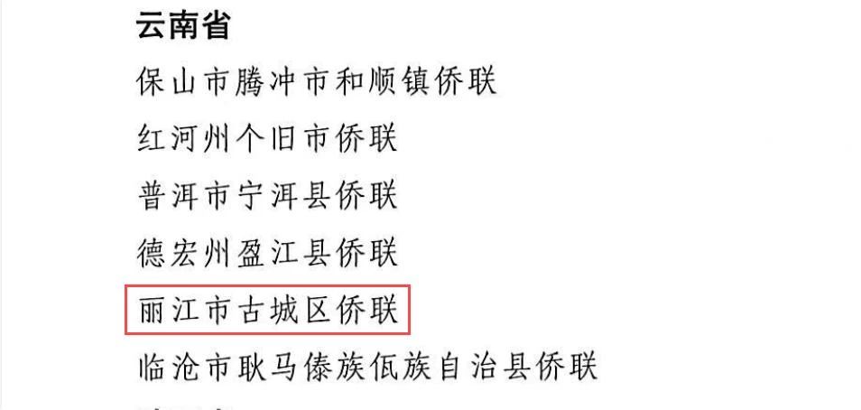 通报表扬！丽江一单位获全国荣誉1.jpg
