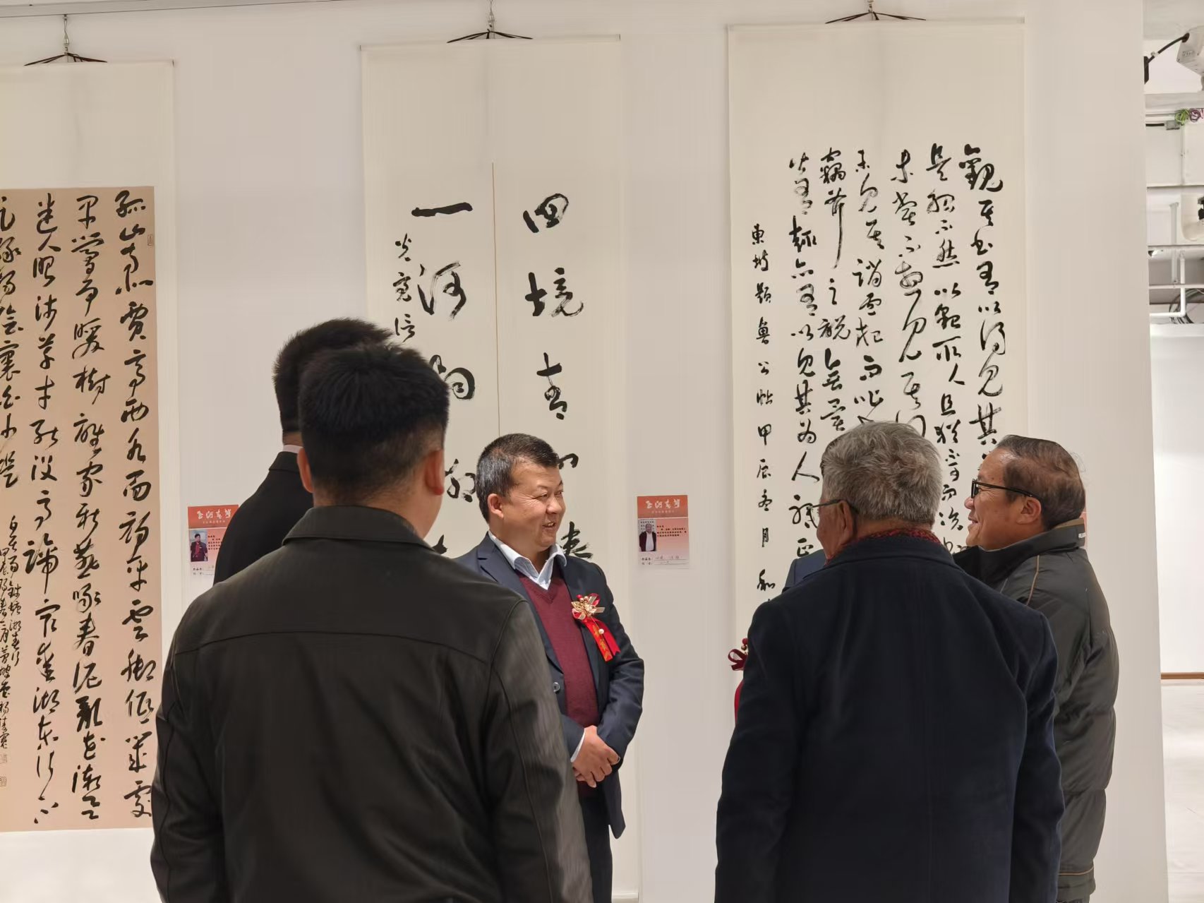 “玉河春声”书法迎春邀请展开幕   90幅佳作共贺新春 (4).jpg