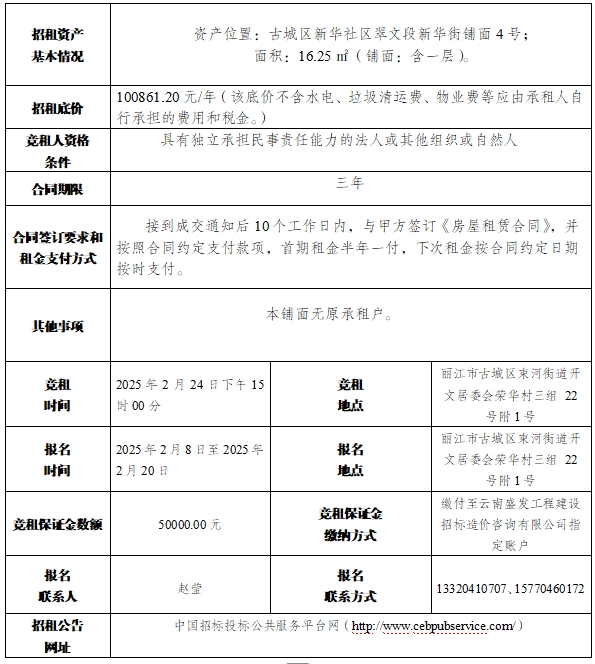 丽江古城12处公房公开招租23.png