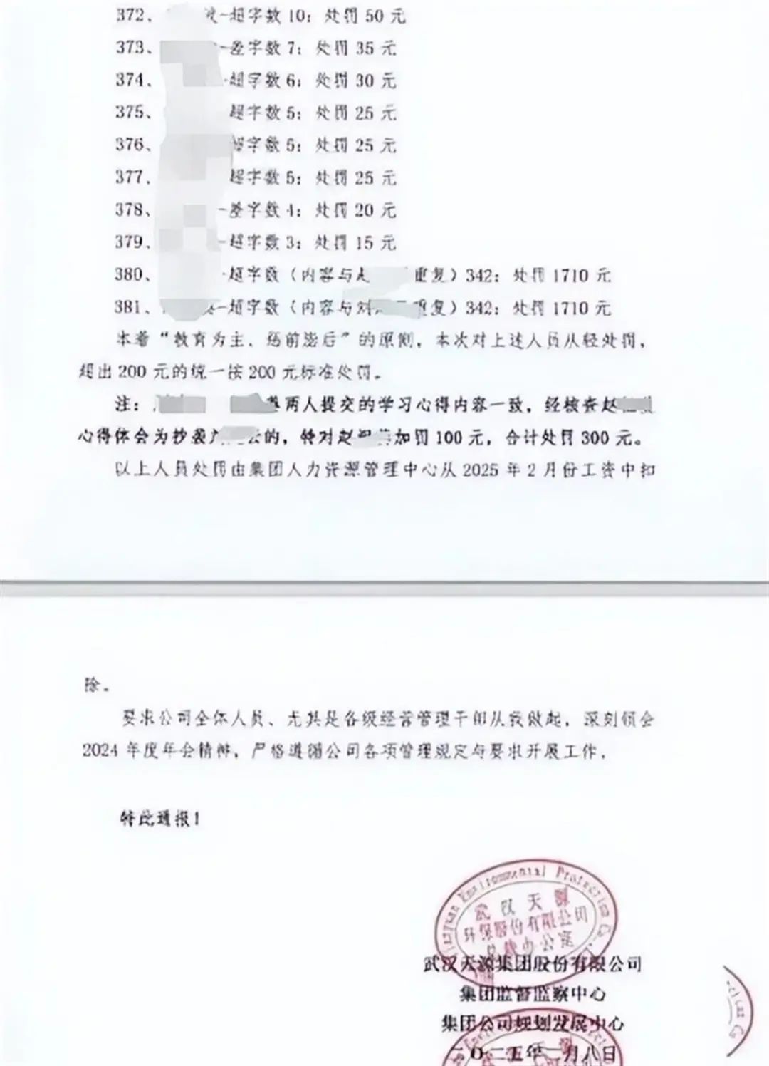 员工写心得字数不合标最高被罚6990元，官方回应：可凭相关证据投诉3.jpg