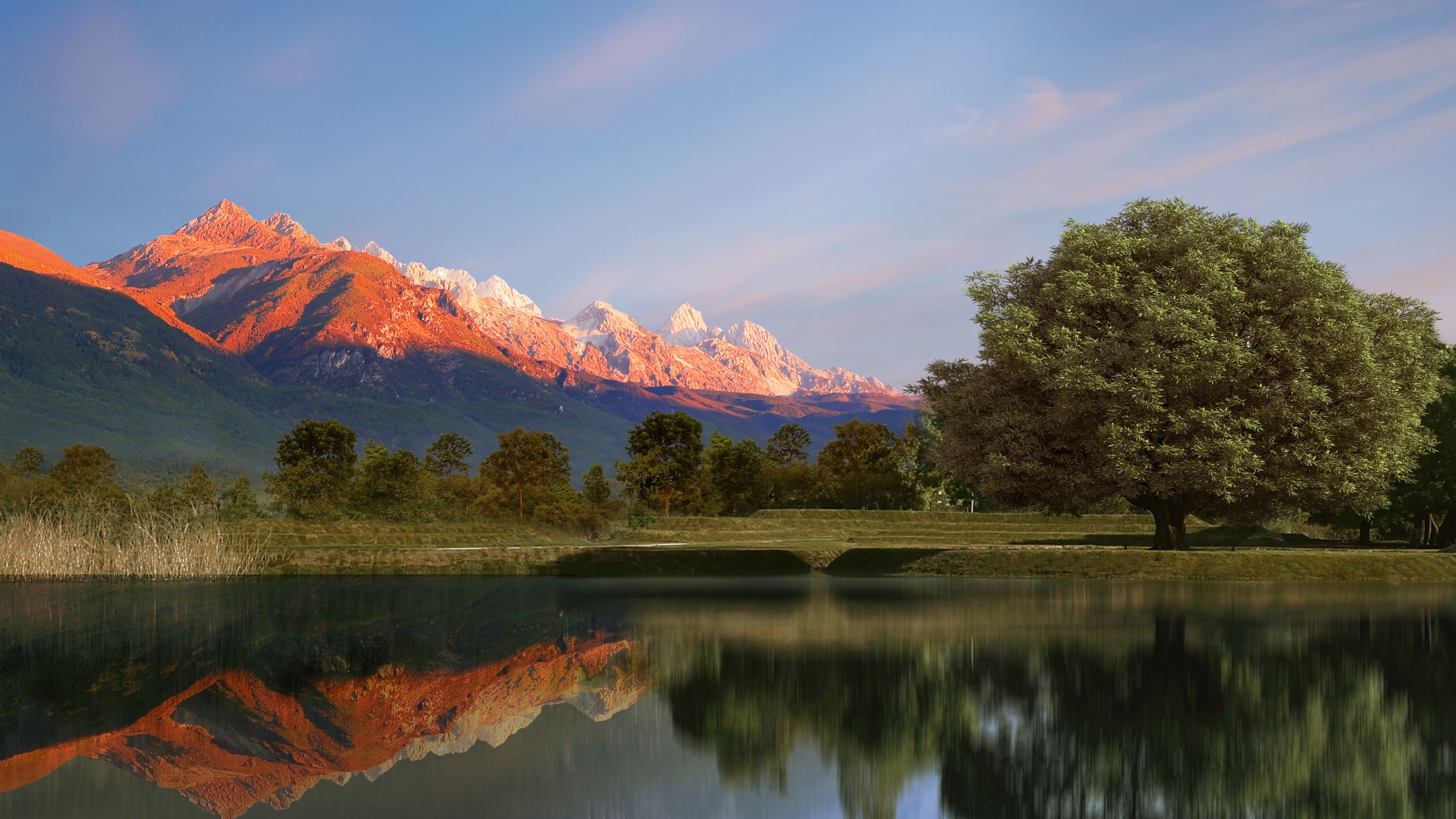 玉龙雪山下艺术绽放“旅居云南·阿美泽艺术国际联展” 跨城启幕5.jpg