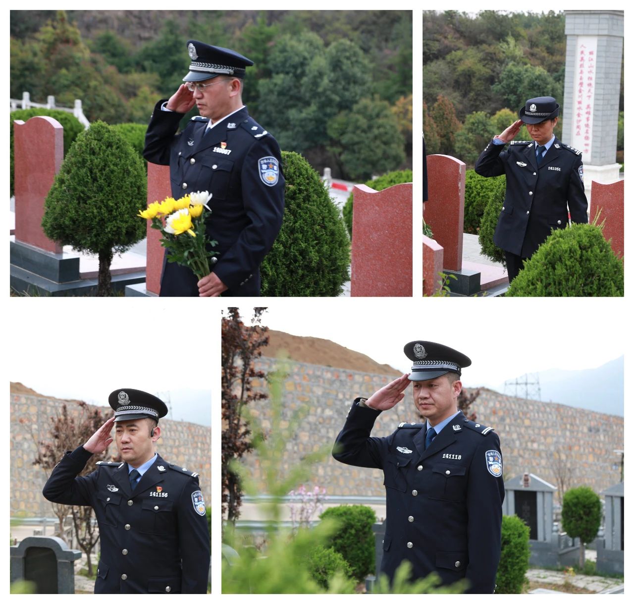丽江公安系统开展清明祭奠英烈活动 传承精神勇担使命2.jpg