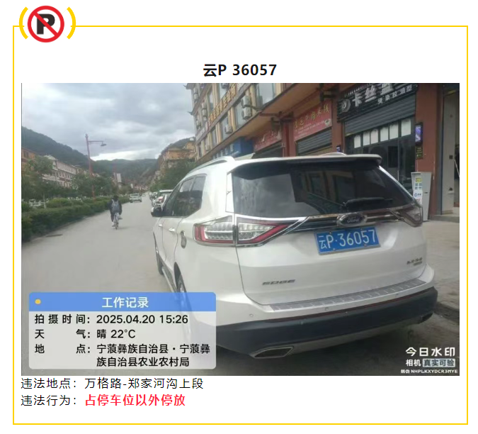宁蒗这些违停车辆被点名8.png