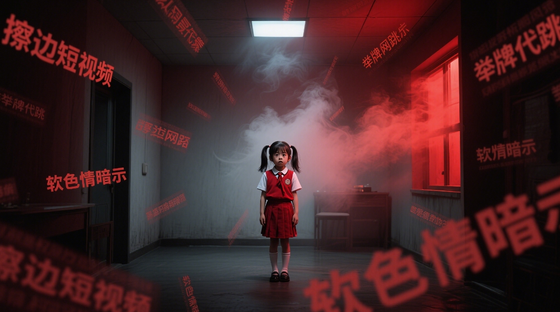 未成年人“擦边”短视频乱象丛生 流量漩涡中的灰色隐忧.jpg