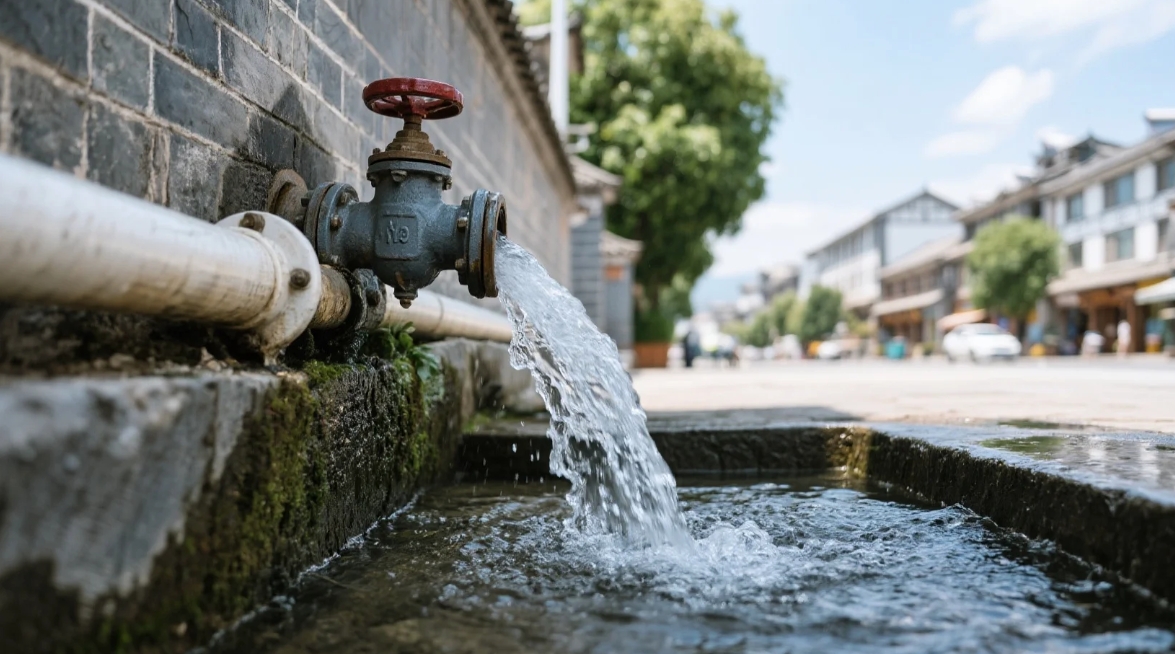 受持续旱情影响 中心城区部分区域在用水高峰时段出现水压不足、间歇性停水现象.png