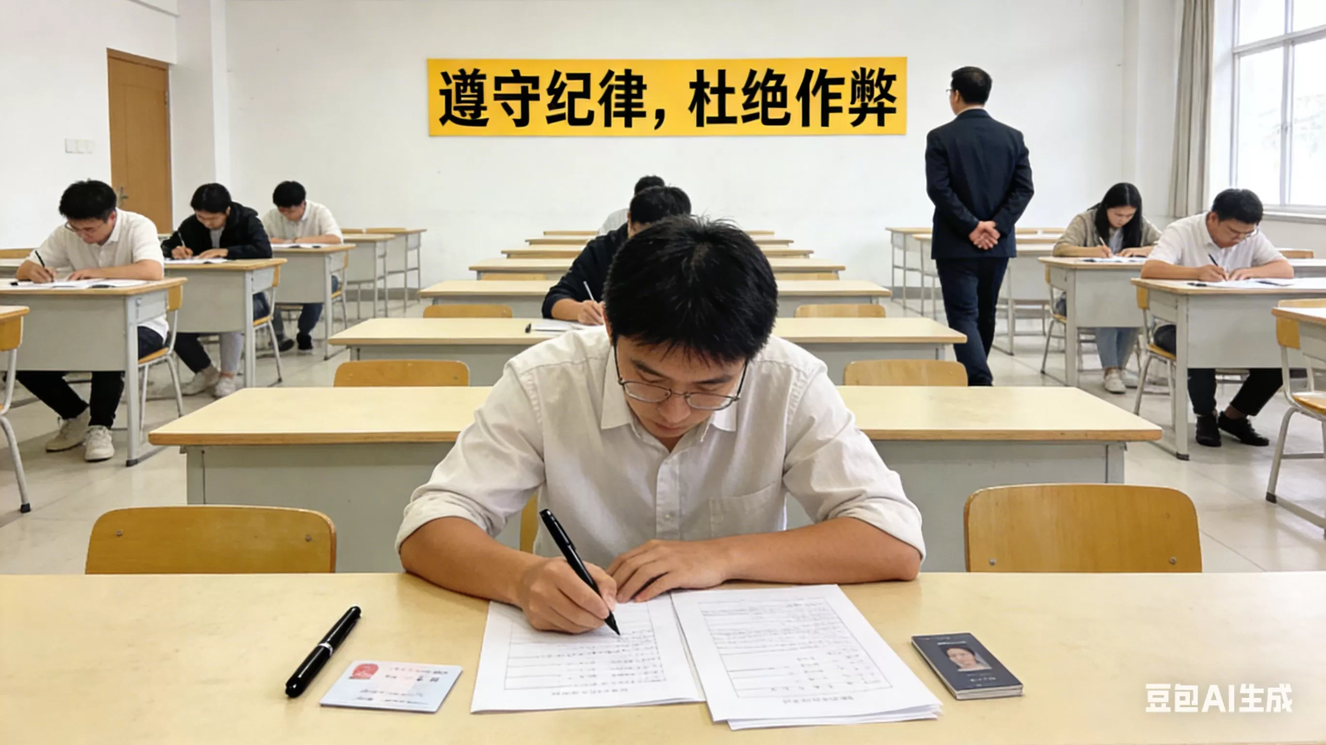 虚假报名公考758次：斩断“围岗”黑链 守护公平底线